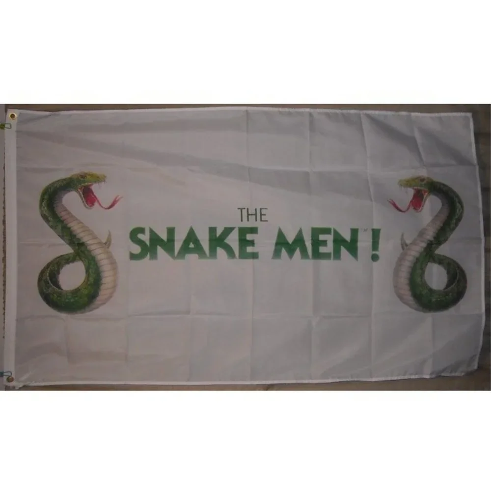 The Snake Men He-Man and the Masters of the Universe 3'x5' white Flag Banner